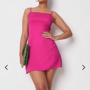Square Neck Pink Cami Dress NWT